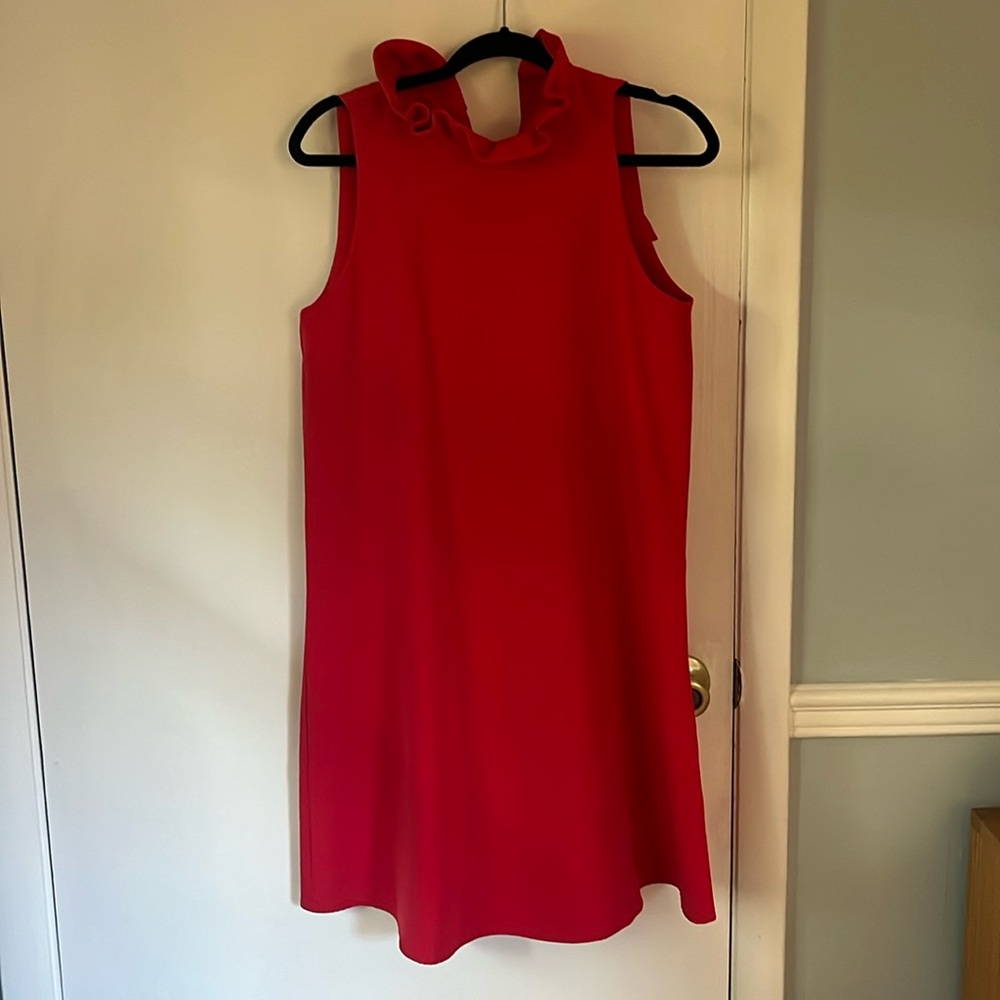Tuckernuck Poppy Red Blythe Dress, Size Medium